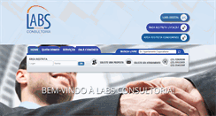 Desktop Screenshot of labsconsultoria.com.br