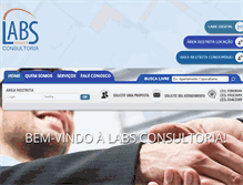 Tablet Screenshot of labsconsultoria.com.br